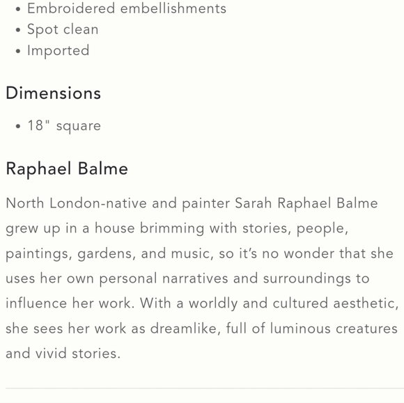 Anthropologie Raphael Balme Pillow - red - Picture 6 of 12